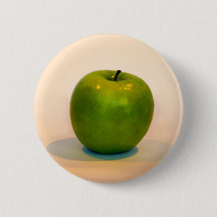 Green Apple Trio 2 Inch Round Button