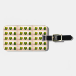 Green Apple Trio Luggage Tag