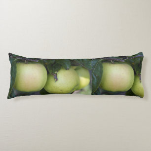 Green apples body pillow