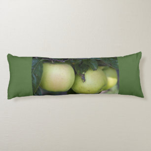 Green apples body pillow