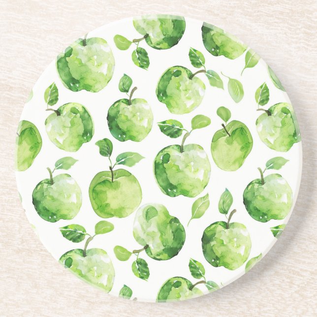 Green Apples Coaster (Front)