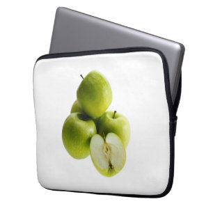 "Green Apples" Cute Photo. Buy Now Laptop Sleeve