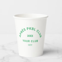 Green Après PKBL Club Crest Pickleball