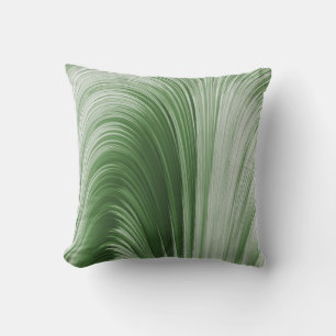 Green Arch Creation Throw Pillow