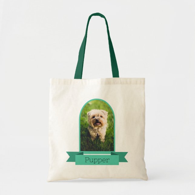 Green Arch Photo For Pets Tote Bag (Front)