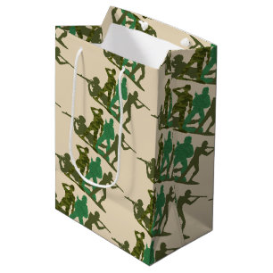 Green Army Action Men Medium Gift Bag