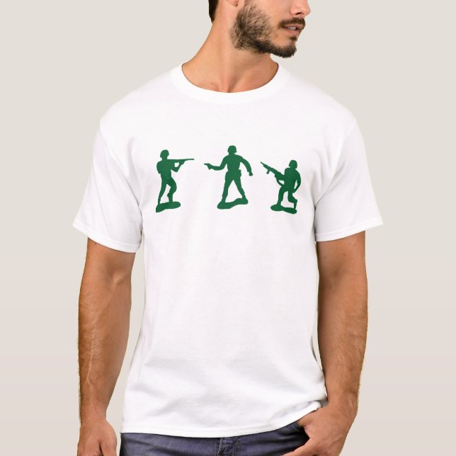 Green Army Man T-Shirt (Front)