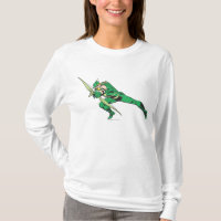 Green Arrow Crouches