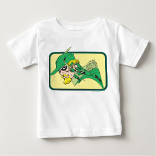 Green Arrow Head Shot Baby T-Shirt