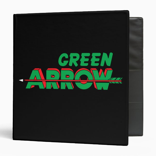 Green Arrow Logo 2 Binder (Front/Inside)