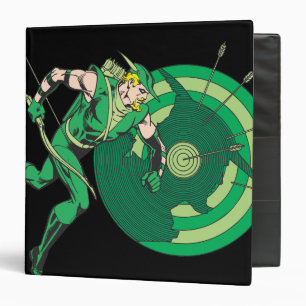 Green Arrow with Target 2 Binder