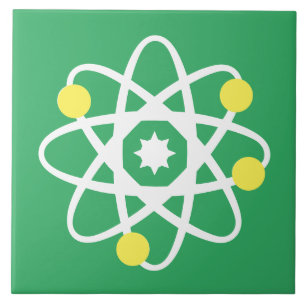 Green Atomic Tile