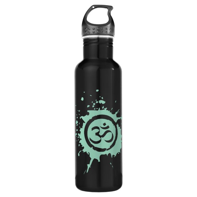 Green Aum Organic Planet  Aluminum 710 Ml Water Bottle (Front)