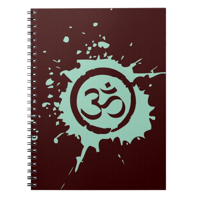 Green Aum Organic Planet Carnet Journal (Devant)