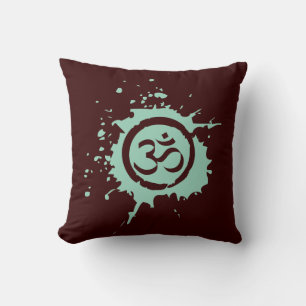 Green Aum Organic Planet Custom Cotton Pillows