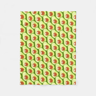 Green Avocado Fleece Blanket