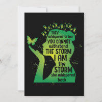 Green Awareness Butterfly Mental Health