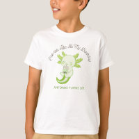 Green Axolotl Kids Birthday Party Boba Tea Par-tea