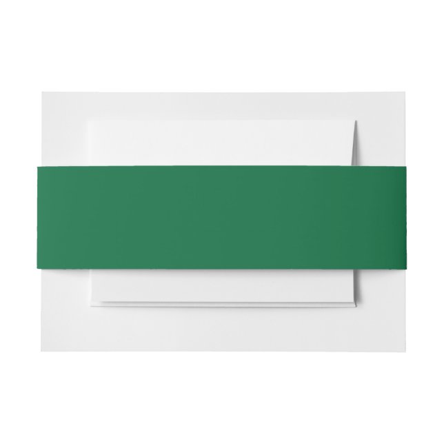 green, azure, aqua, electric blue, font invitation belly band (Front Example)