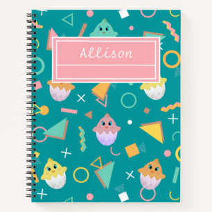 Green Baby Chick Notebook