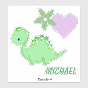 Green Baby Dinosaur
