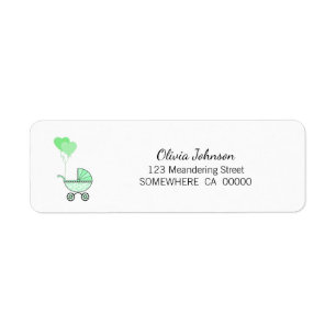 Green Baby Stroller Return Address