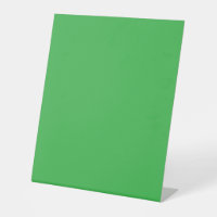 Green Background and White Border for a Modern Aes