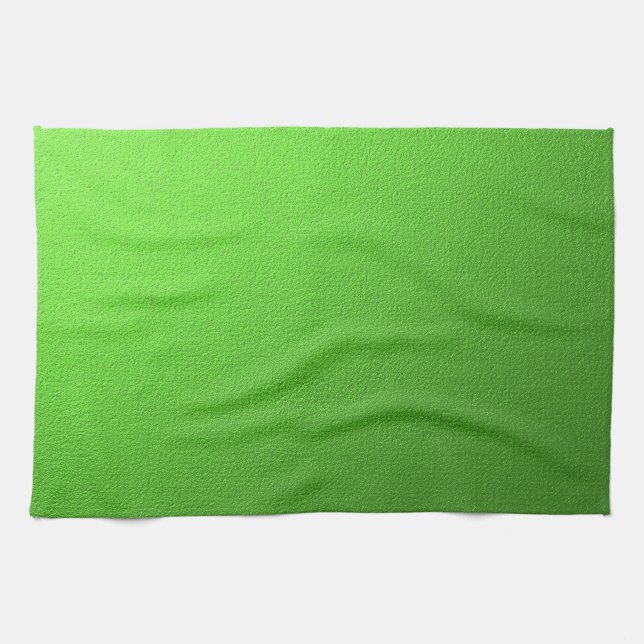 green background kitchen towel (Horizontal)
