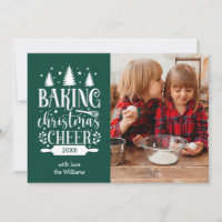 GREEN | BAKING CHRISTMAS CHEER SINGLE PHOTO