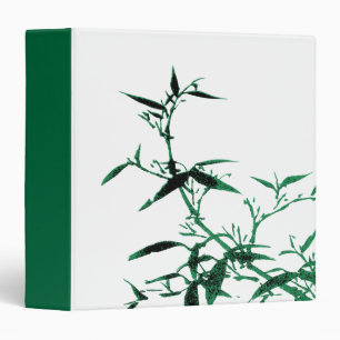 Green Bamboo Avery Binder