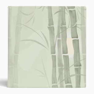 Green bamboo binder