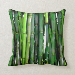 Green Bamboo Pillow