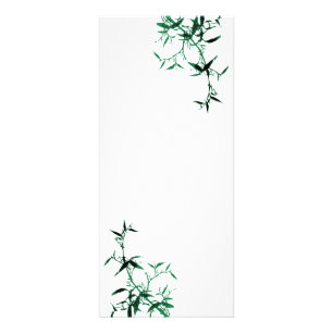 Green Bamboo Rack Card