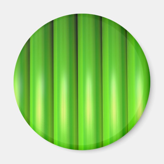 Green bamboo set magnet (Front)