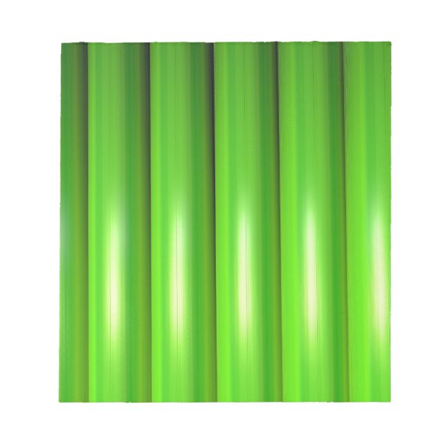 Green bamboo set notepad (Front)