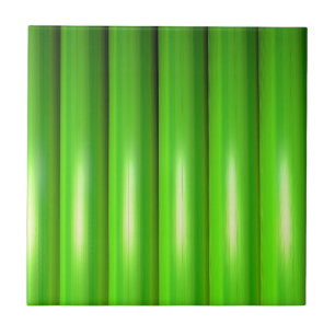 Green bamboo set tile