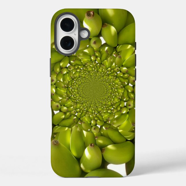 Green Banana Kaleidoscope Art Print/Graphic Case-Mate iPhone Case (Back)