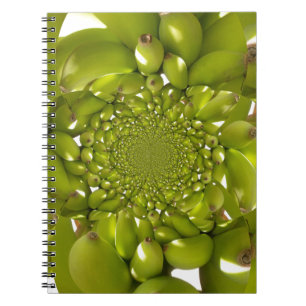 Green Banana Kaleidoscope Art Print/Graphic Notebook