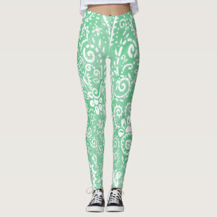 Green Bandana Leggings