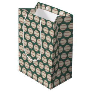 Green Baseball Gift Bag
