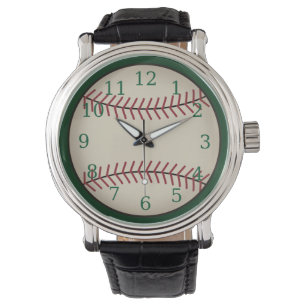 Green Baseball Watch