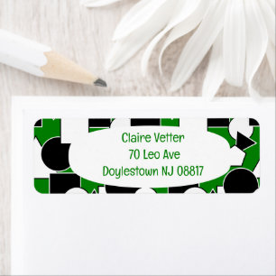 Green Bauhaus Collage 