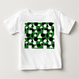 Green Bauhaus Collage  Baby T-Shirt