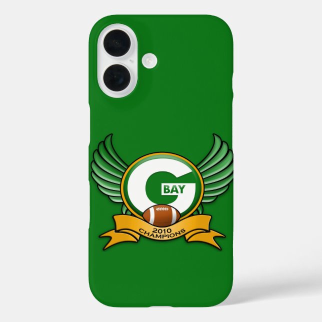 Green Bay 2010 Champions Case-Mate iPhone Case (Back)