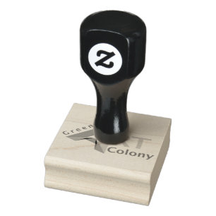 Green Bay Art Colony Rubber Stamp