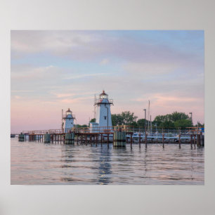 Green Bay Harbour Entrance Lighthouse Poster