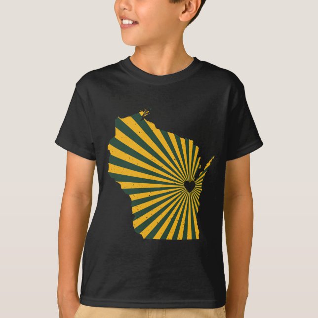 Green Bay Love T-Shirt (Front)