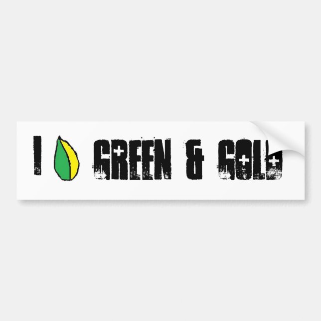Green Bay Packer Bumper Sticker (Front)
