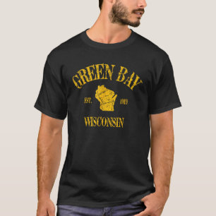 Green Bay Wisconsin T-shirt Sport Vintage Design