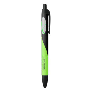 Green Bean Black Ink Pen